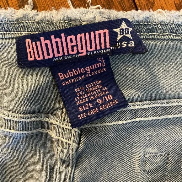 Vintage Bubblegum Light Blue Denim Jeans | size 9/10 - Picture 2 of 7